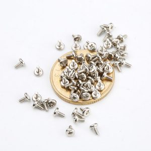 Chicago Screws For Leather Belts , Male And Female Screws